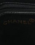Caviar Quilted Medallion Tote Black