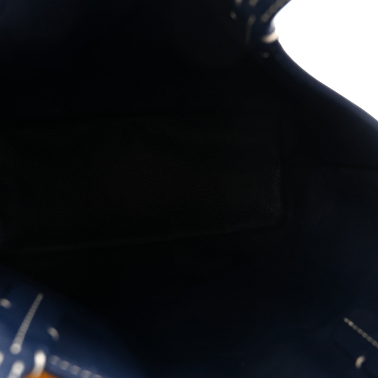 Goyardine Reversible Mini Anjou Navy