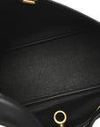 Smooth Calfskin Small Bel Air Shoulder Bag Black