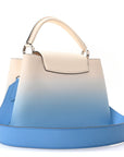 Taurillon Capucines MM Gradient Blue