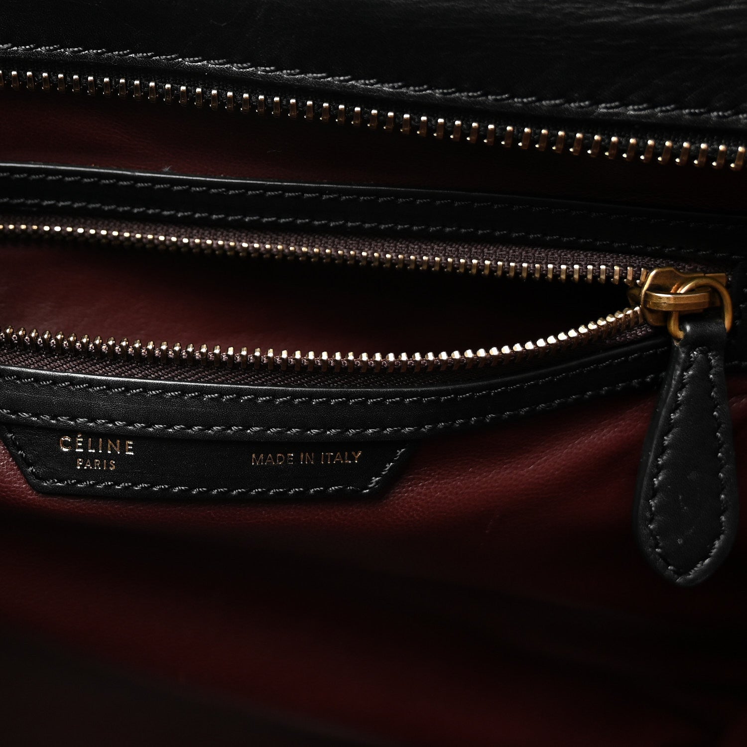 Smooth Calfskin Mini Tri-Color Luggage Grey