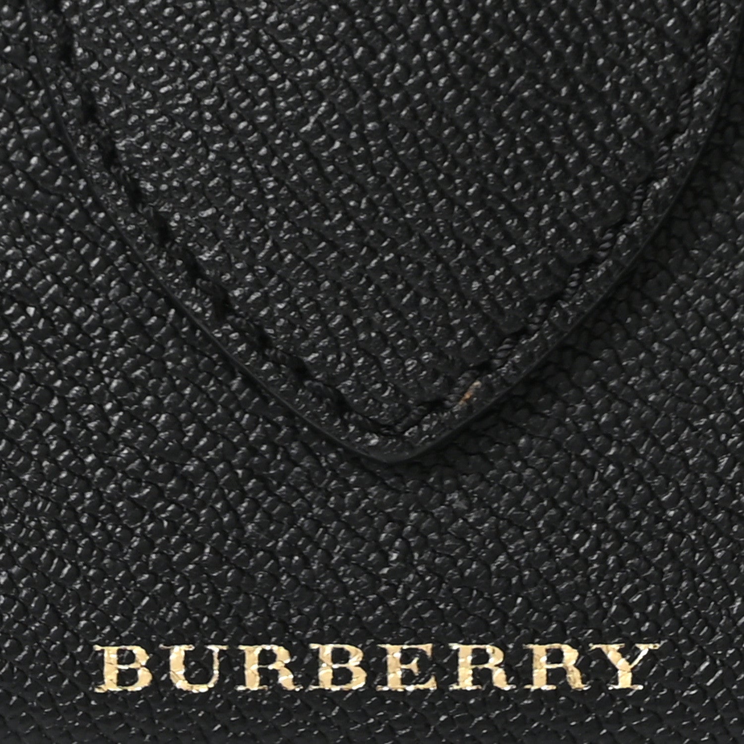 Soft Grain Calfskin Small Buckle Tote Black