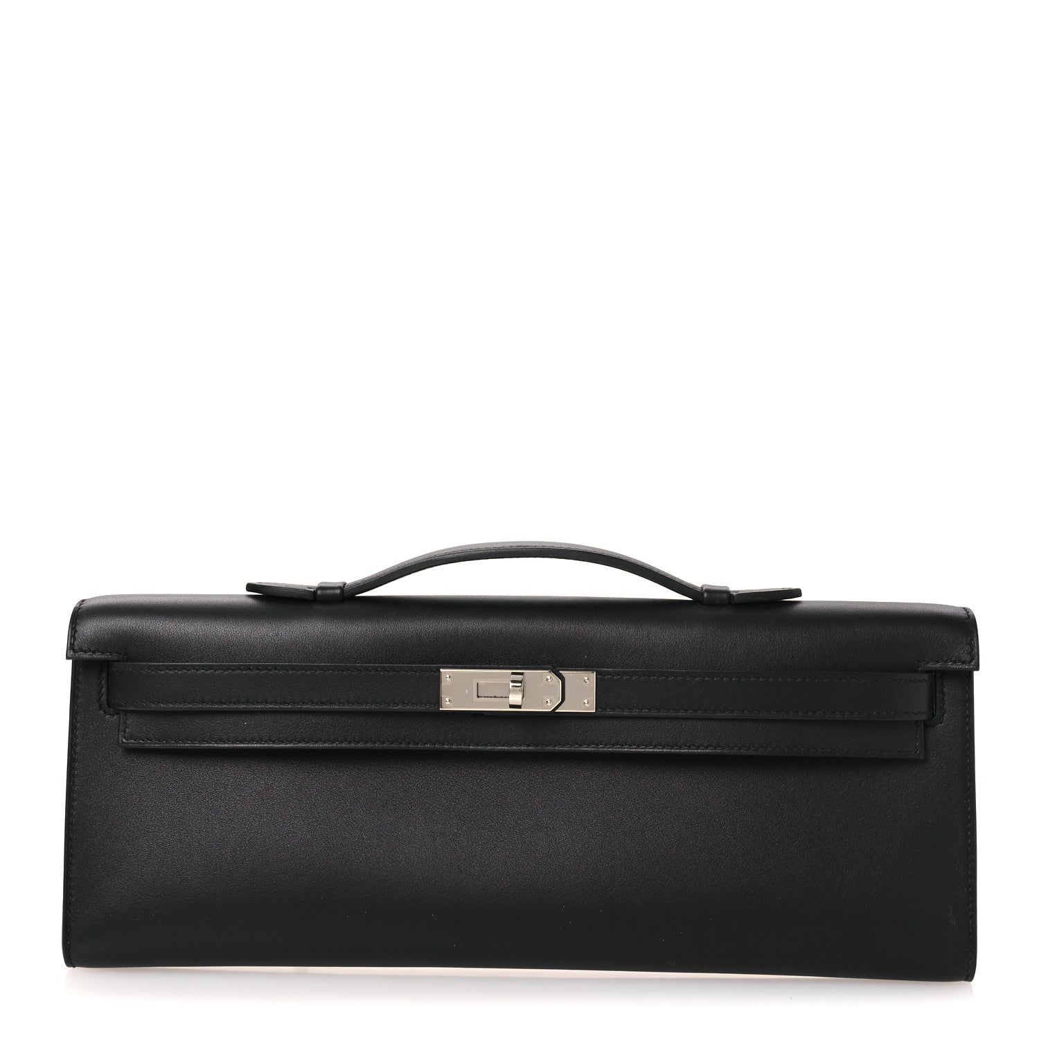 Swift Kelly Cut Clutch Pochette Black
