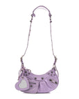 Agneau Arena Le Cagole Shoulder Bag XS Lilac