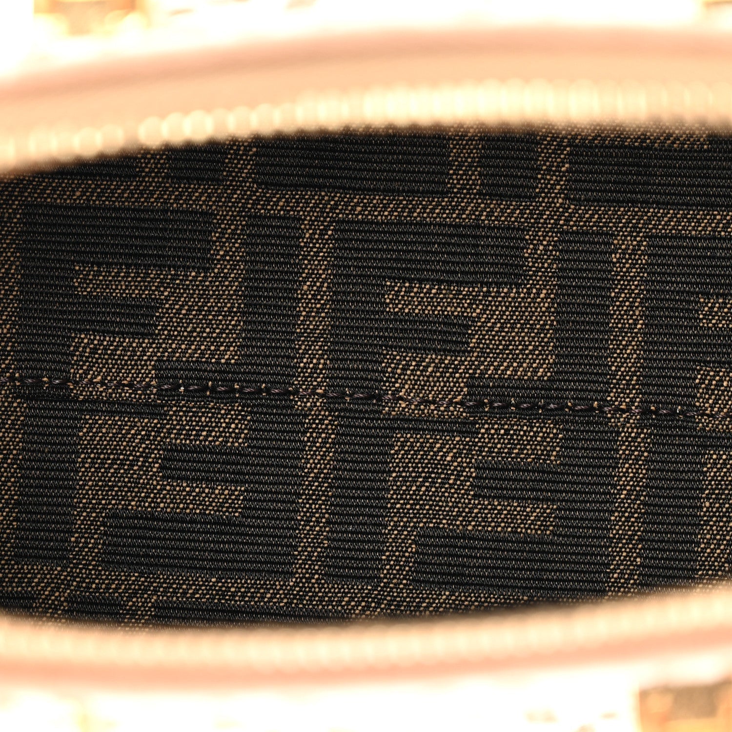 Raffia Chenille Vitello King Plexiglass Micro FF Mini By The Way Top Handle Boston Bag Naturale White