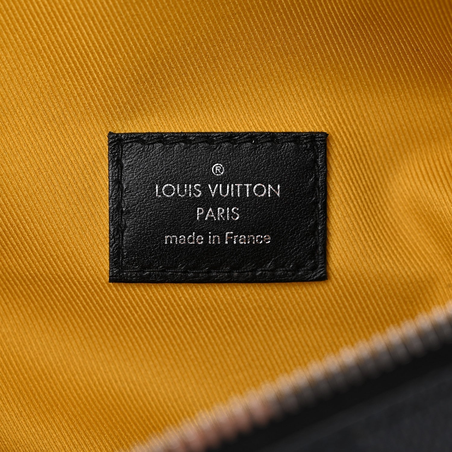 Damier Graphite Bumbag Yellow
