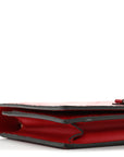 GCCIssima Signature Bowy Chain Wallet Hibiscus Red