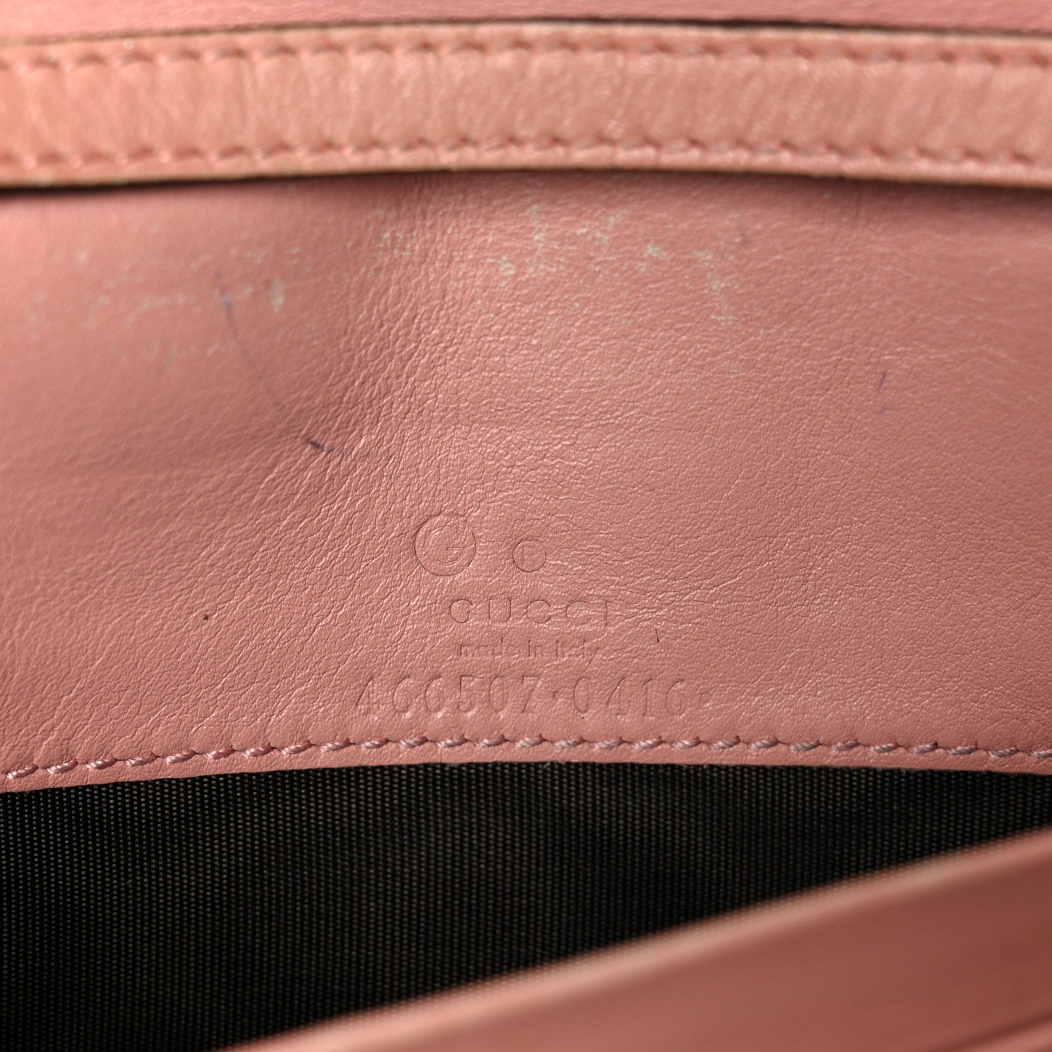 MicroGCCIssima Crossbody Wallet Brown