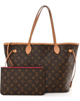 Monogram Neo Neverfull MM Pivoine