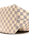Damier Azur Braided Neverfull MM Orange