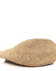 Raffia Mini Slit Tote Bag Natural Tan