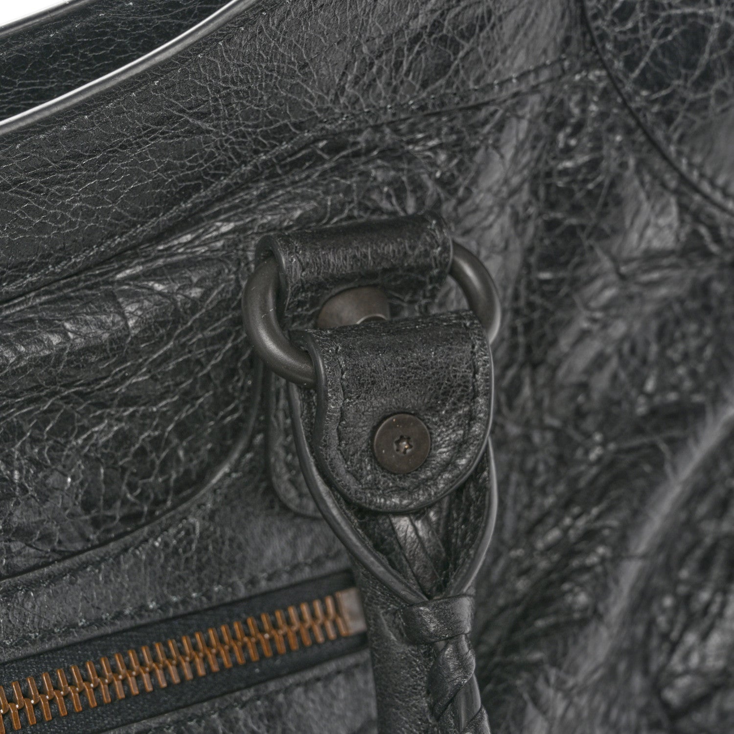 Arena Lambskin Classic Hardware Medium Le City Black