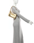 Saffiano Lux Mini Re-Edition Shoulder Bag Platino
