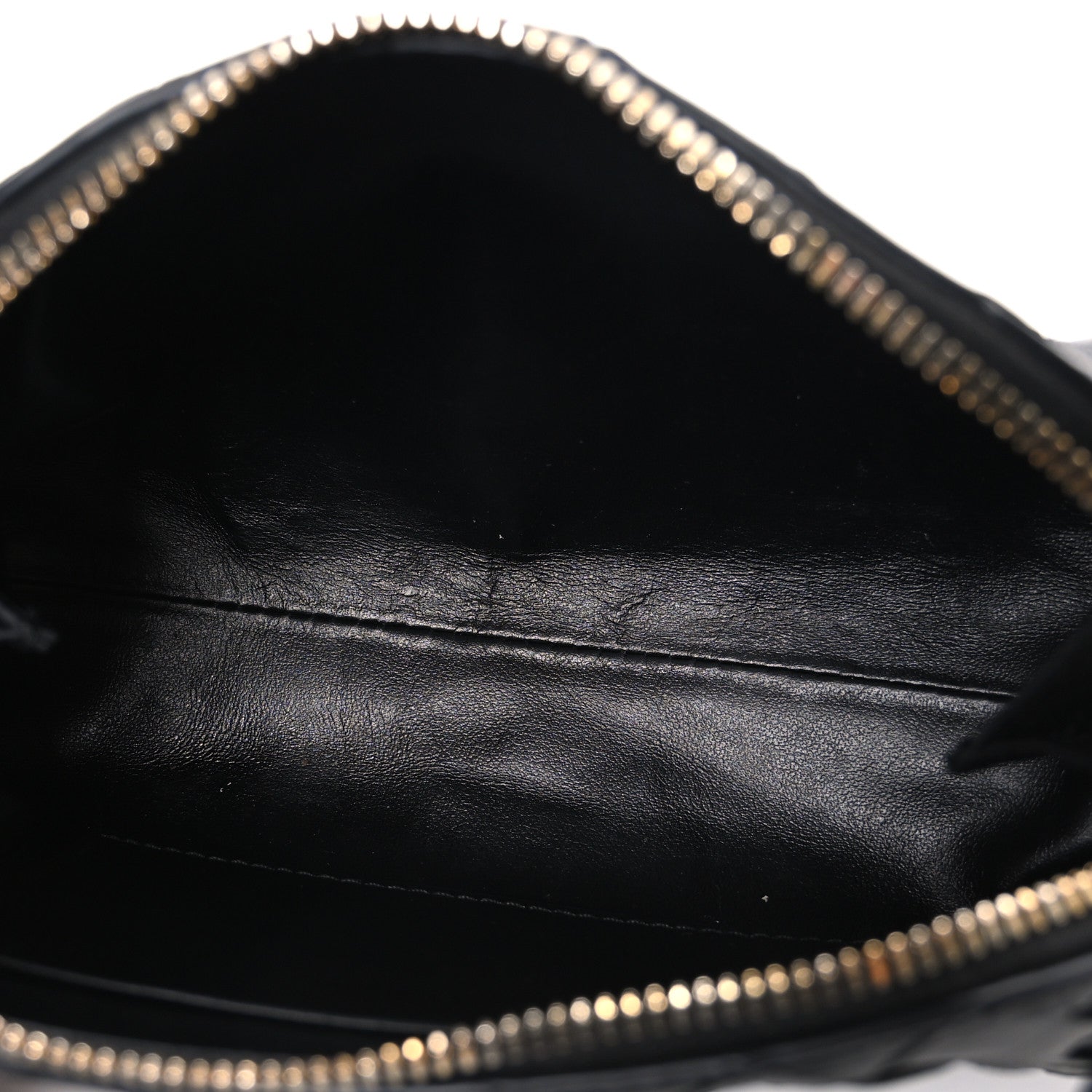 Nappa Intrecciato Concert Pouch Black