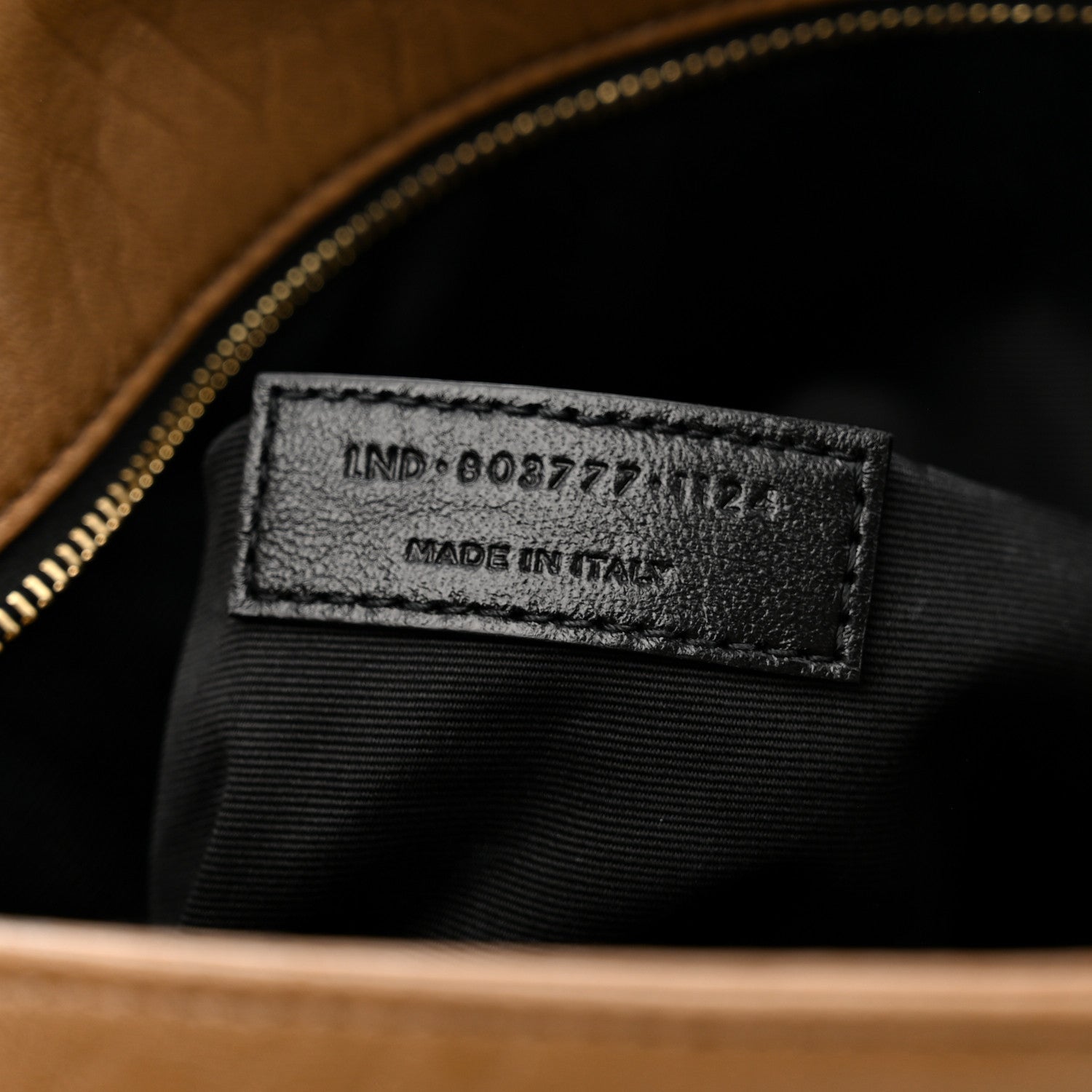 Grained Lambskin Monogram Large Niki Chain Satchel Dark Cork