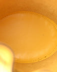 Calfskin Mini Balloon Bucket Bag Yellow