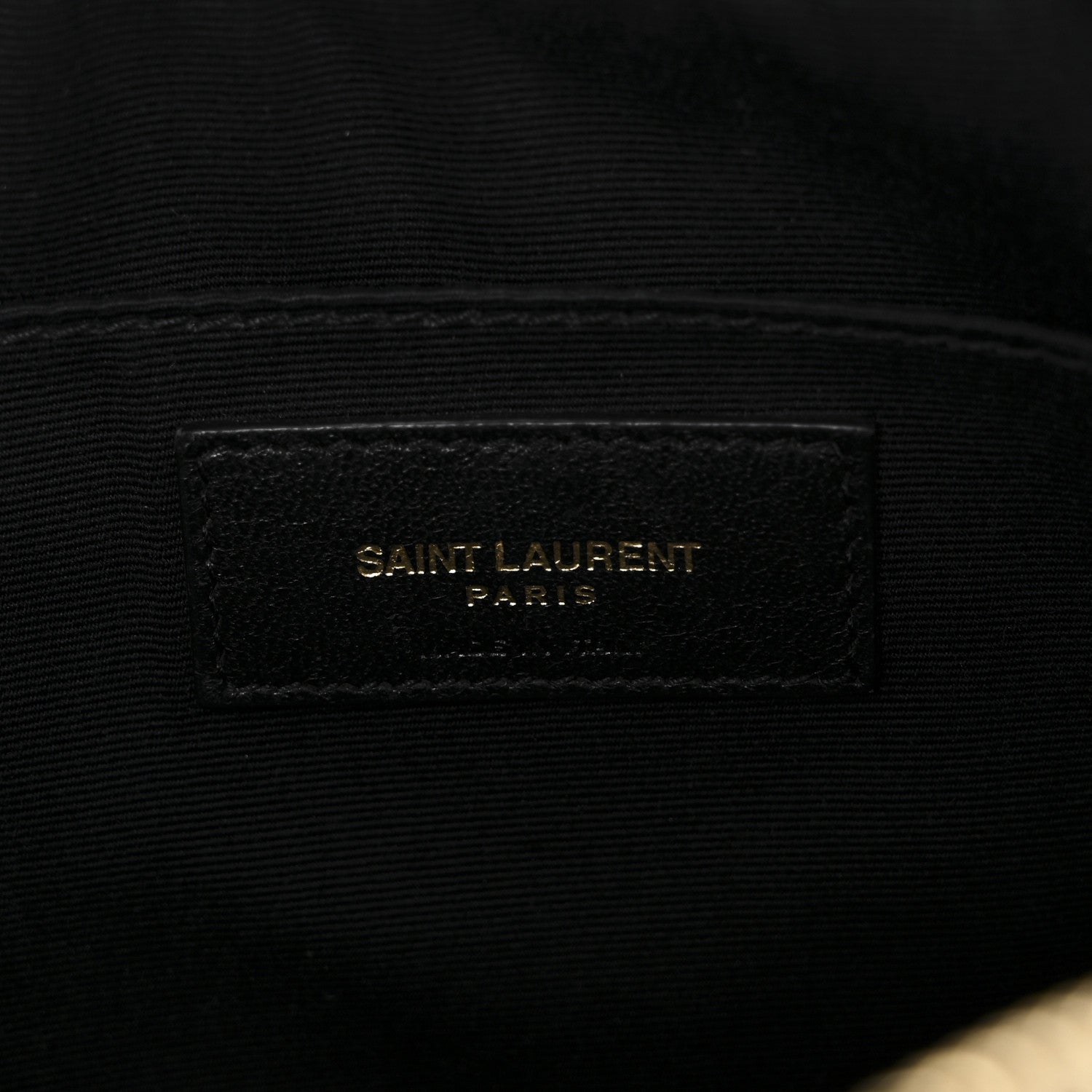 Calfskin Matelasse Monogram Lou Camera Bag Black