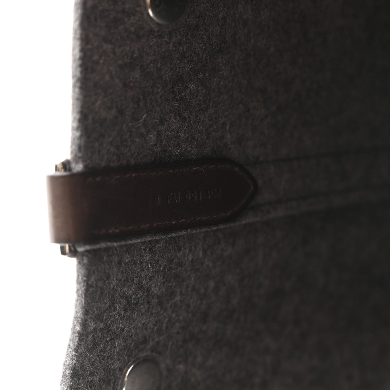 Felt Sac De Pansage Groom Bag Acier