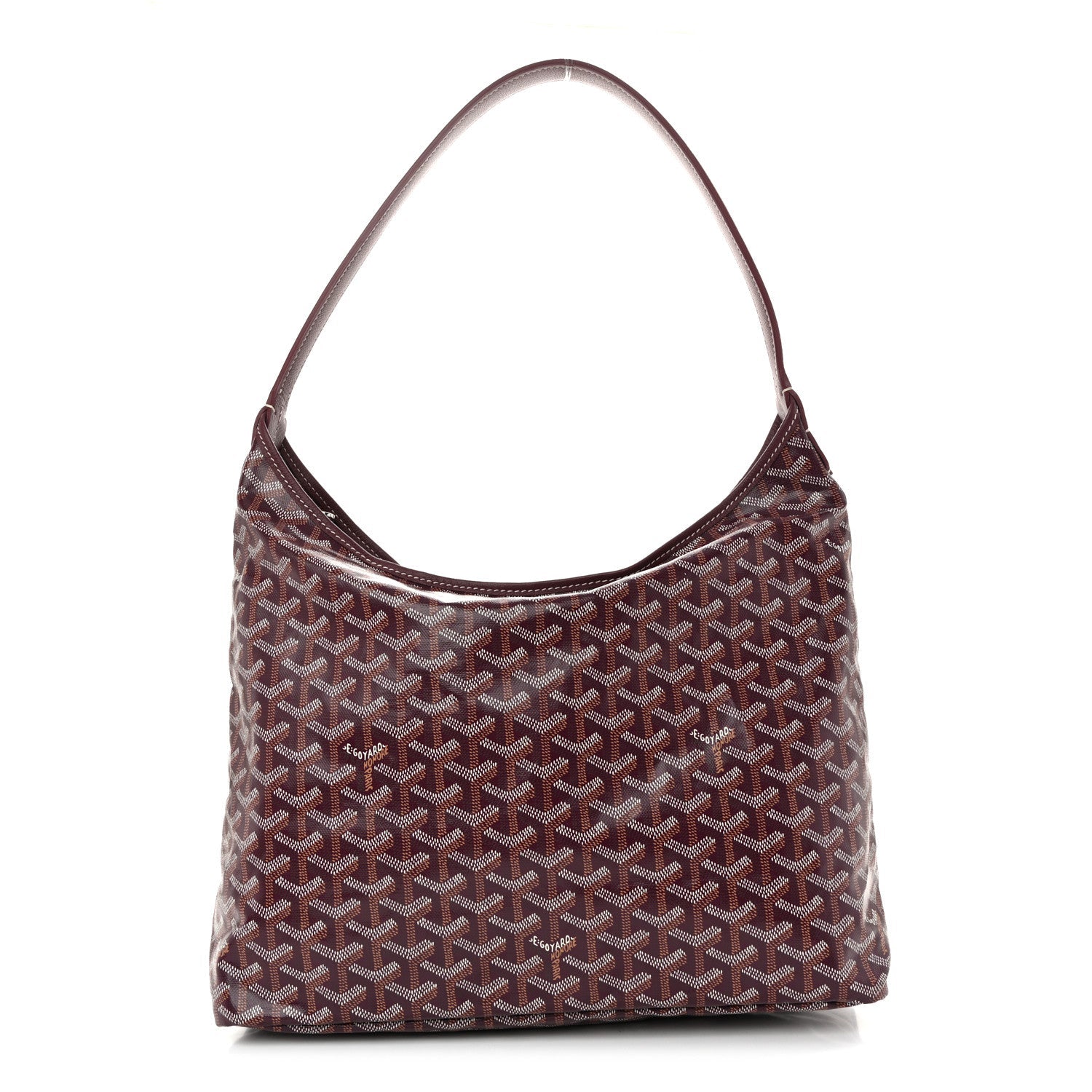 Goyardine Boheme Hobo Burgundy