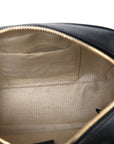Pebbled Calfskin Small Soho Disco Bag Black