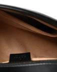 Calfskin Matelasse Small GG Marmont Top Handle Shoulder Bag Black