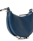 Vitello Grace Matte Nano FNDIgraphy Hobo Charm Mirto