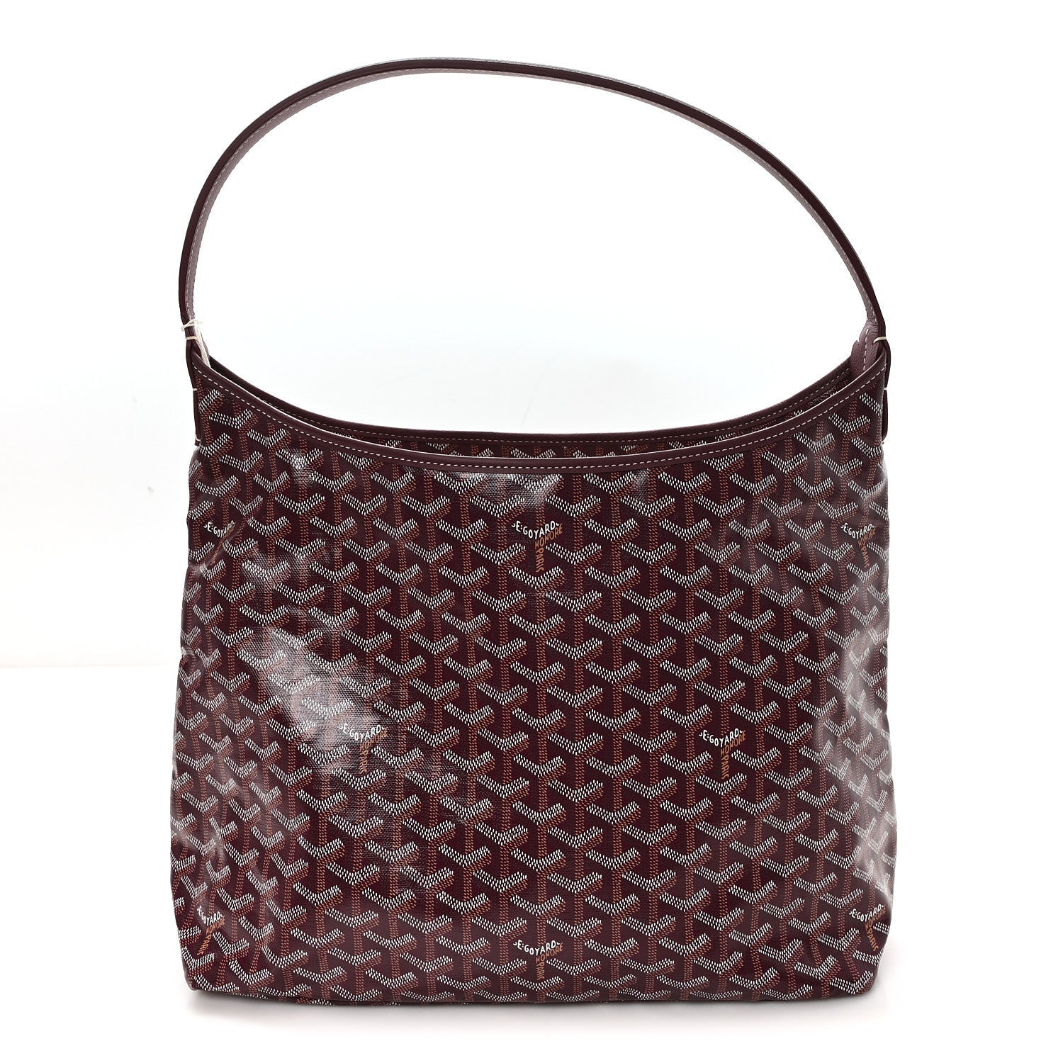 Goyardine Boheme Hobo Burgundy