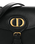 Box Calfskin Micro Bobby Bag Black