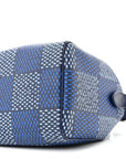 Damier Heritage Speedy Bandouliere 25 Blue