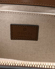 Suede MicroGCCIssima Go Small Shoulder Bag Brown