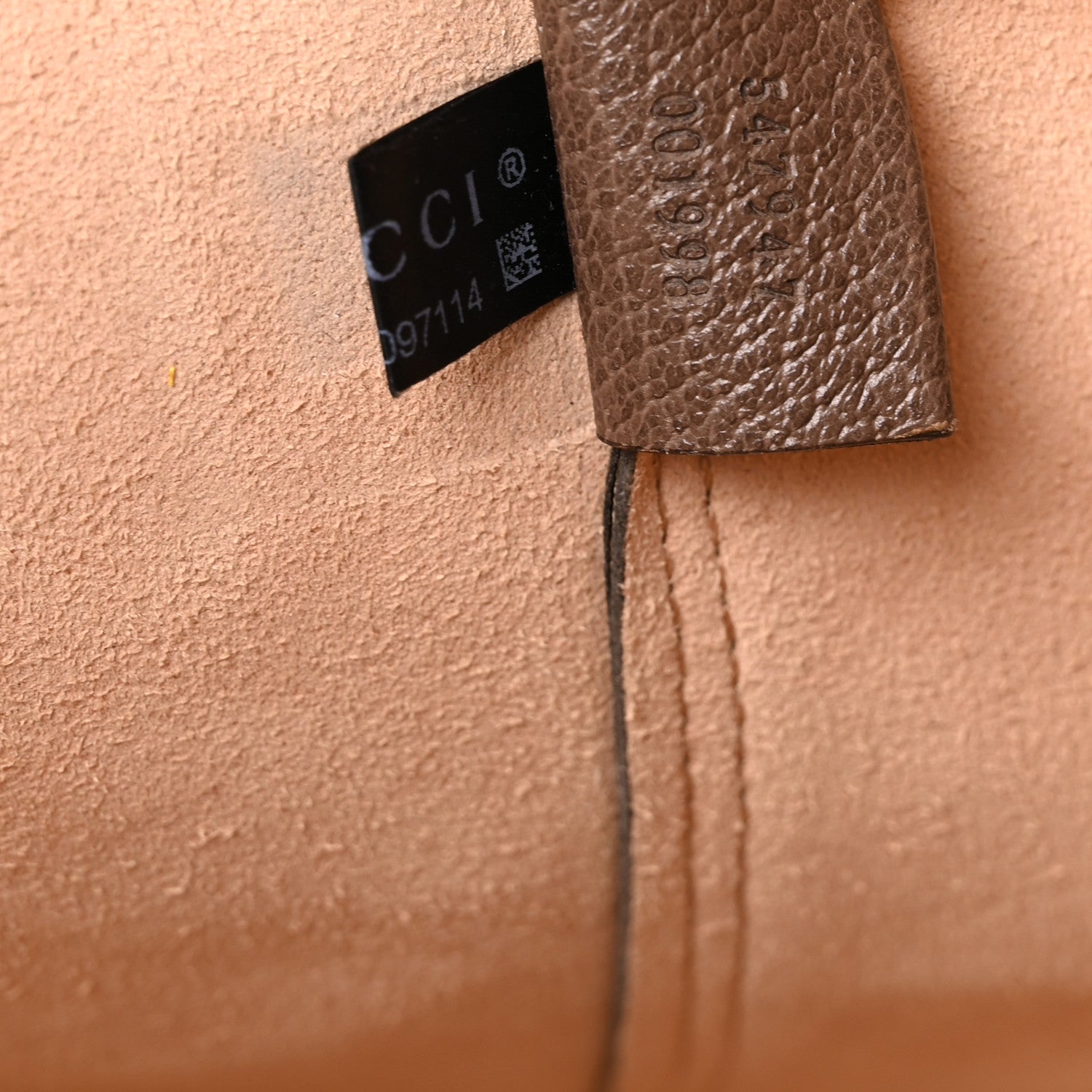 GG Supreme Monogram Web Ophidia Tote Brown