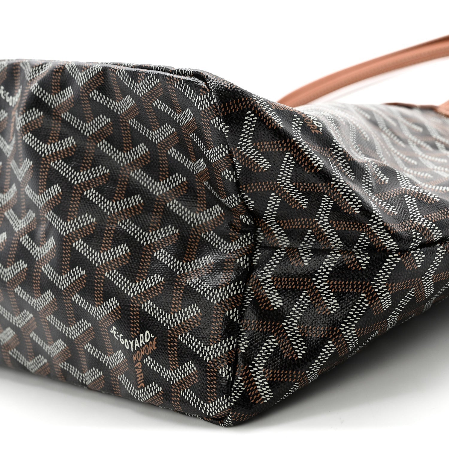 Goyardine Saint Louis PM Black Gold