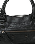 Agneau Arena Classic Hardware Le City First Bag Black