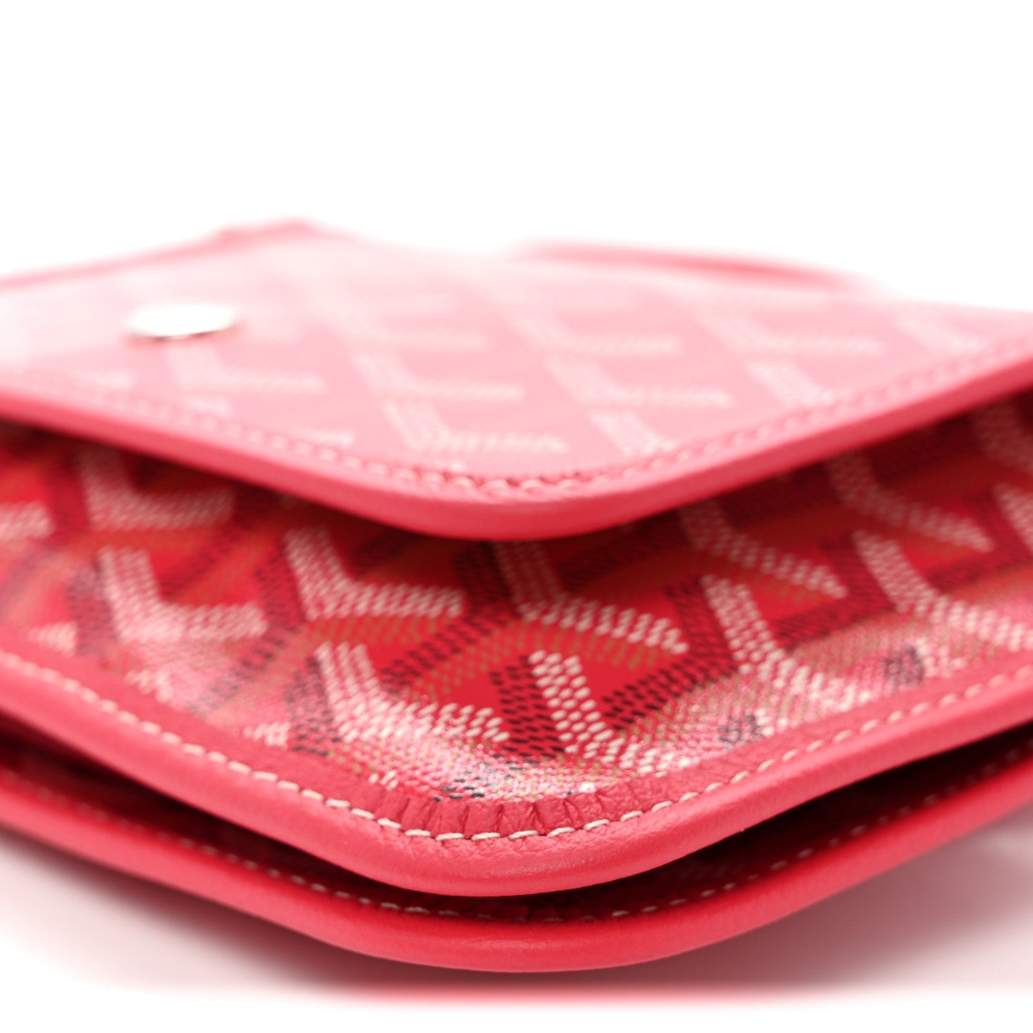 Goyardine Le Jardin Plumet Wallet Clutch Fuchsia