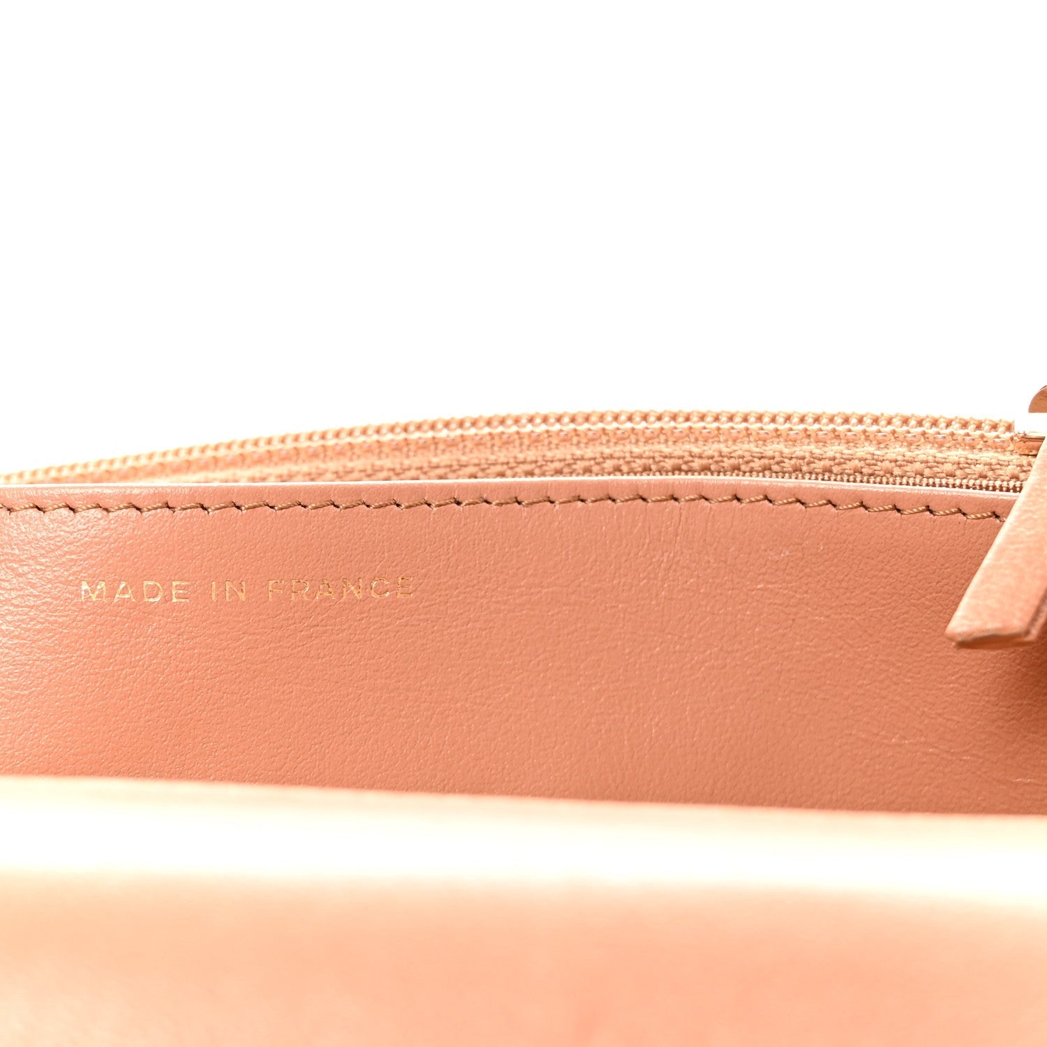 Lambskin Quilted CHNL 19 Wallet On Chain WOC Brown