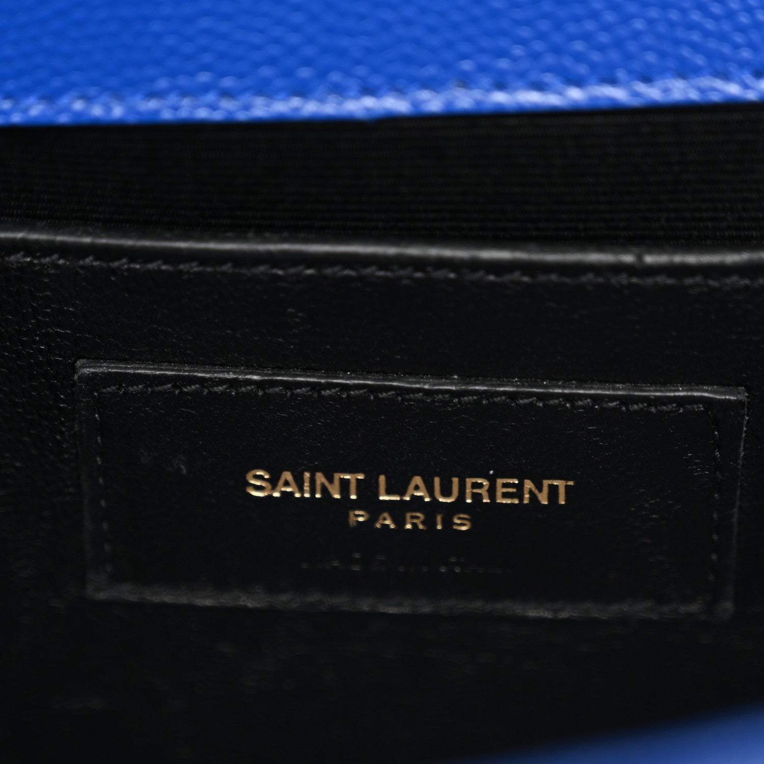 Grain De Poudre Small Classic Monogram Kate Satchel Royal Blue