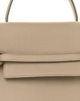 Grained Calfskin Micro Belt Bag Light Taupe