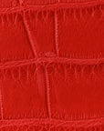 Alligator Jumbo Double Flap Red