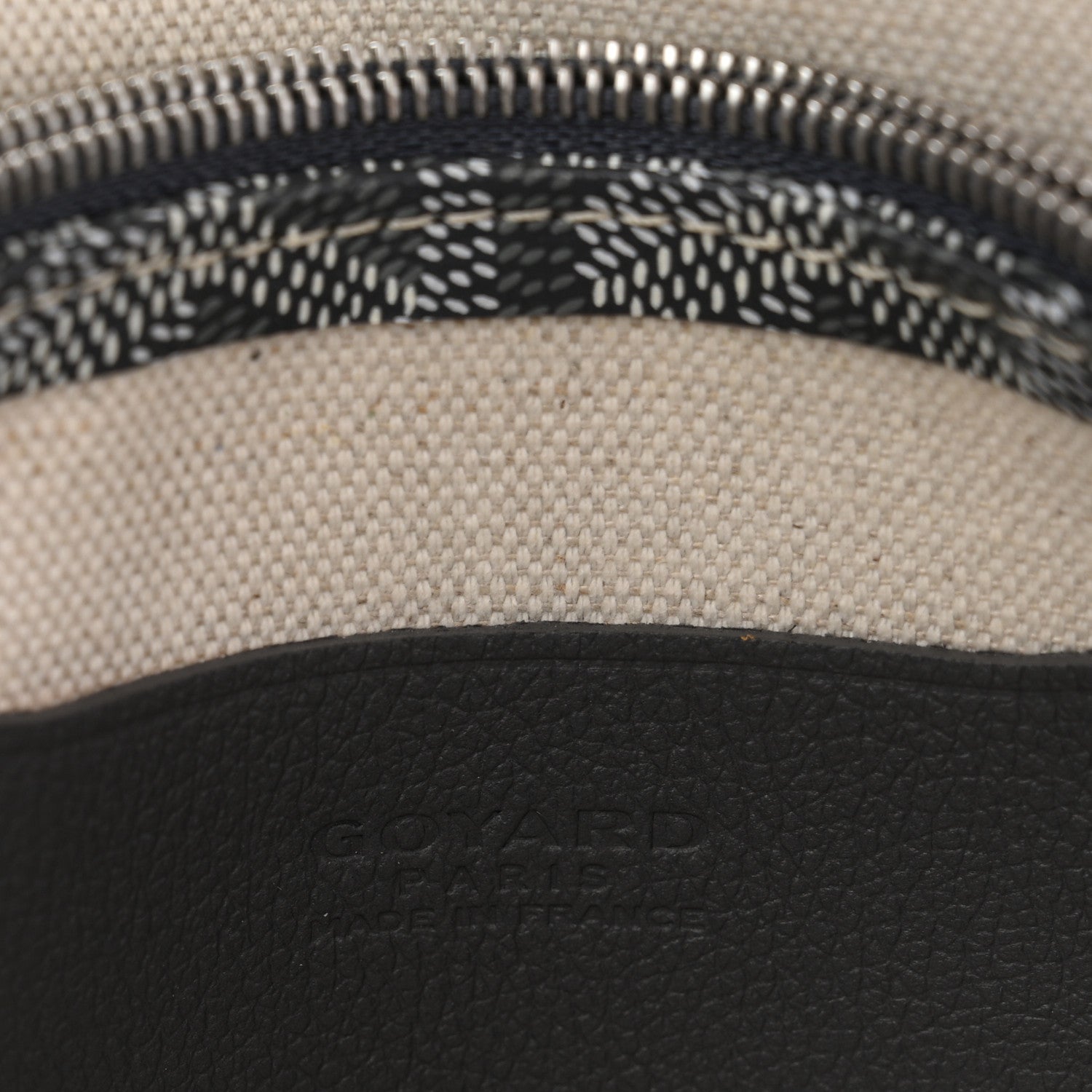 Goyardine Plumet Wallet Clutch Grey