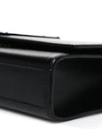 Grain De Poudre Medium Classic Monogram Monochrome Kate Satchel Black