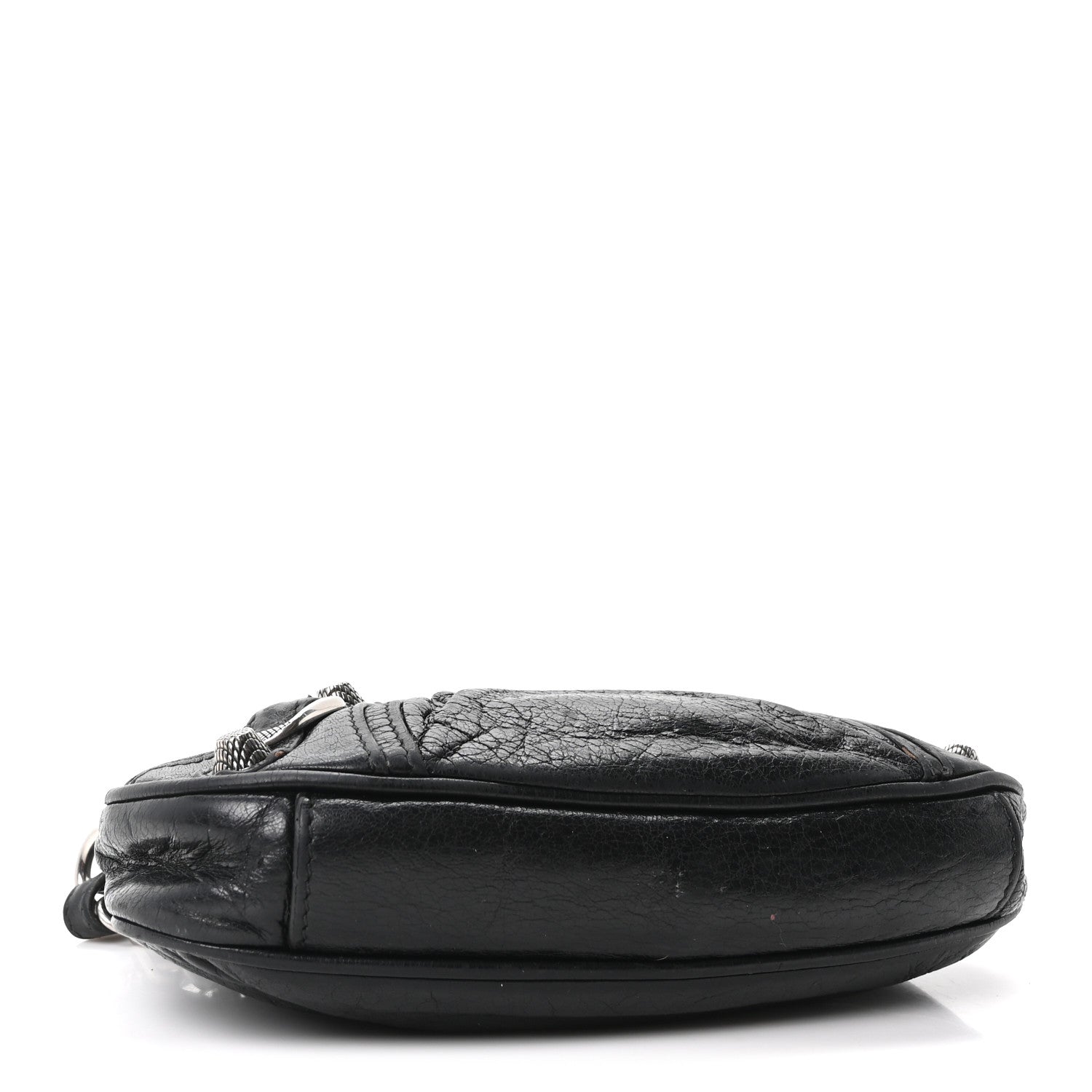 Agneau Arena Le Cagole Mini Purse With Chain Black