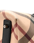 Supernova Check Small Nickie Tote Black