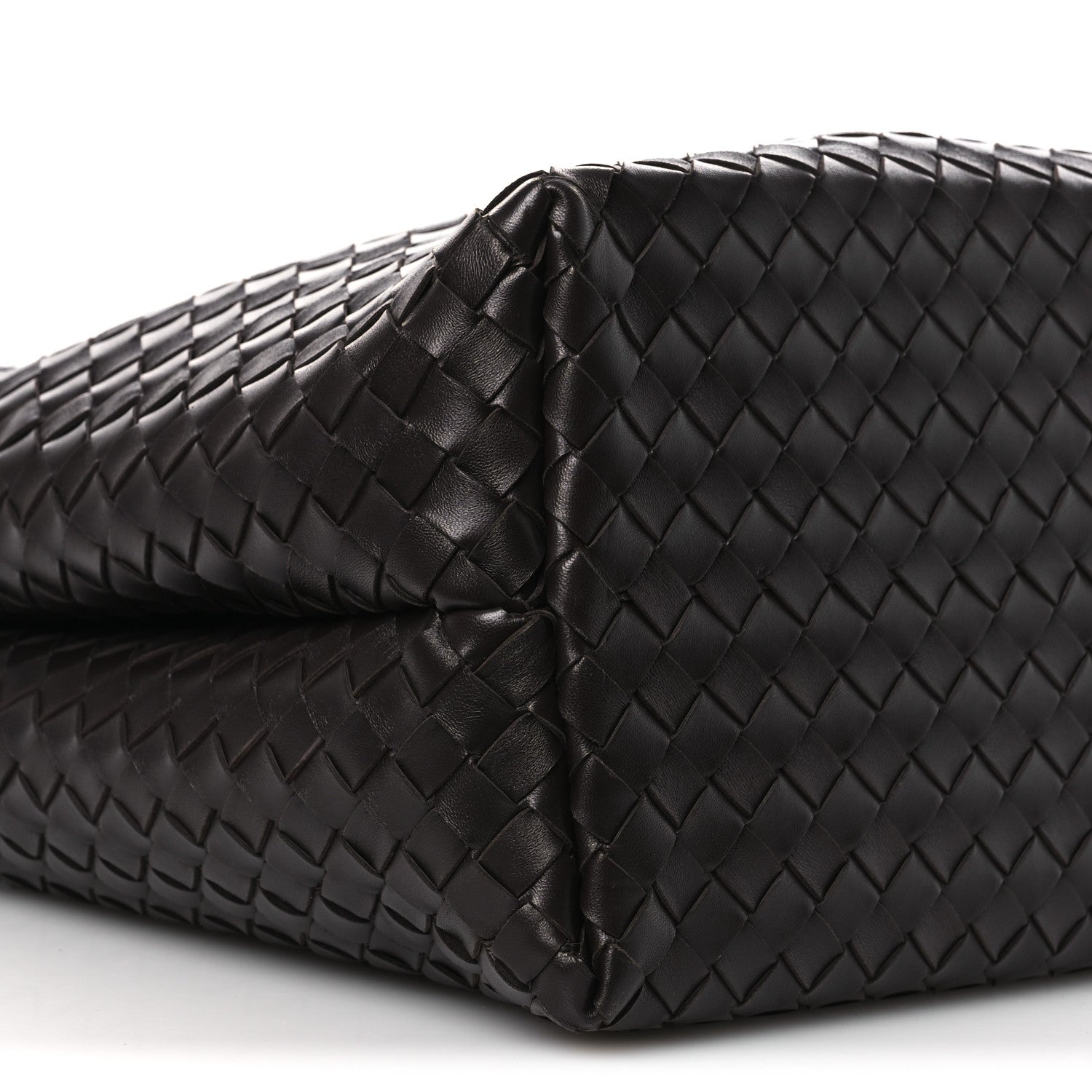 Nappa Intrecciato Large Andiamo Shoulder Bag Fondant
