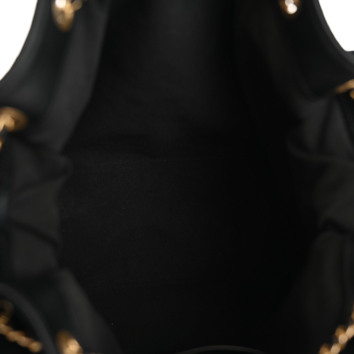 Suede Quilted Medium CHNL 25 Handbag Black