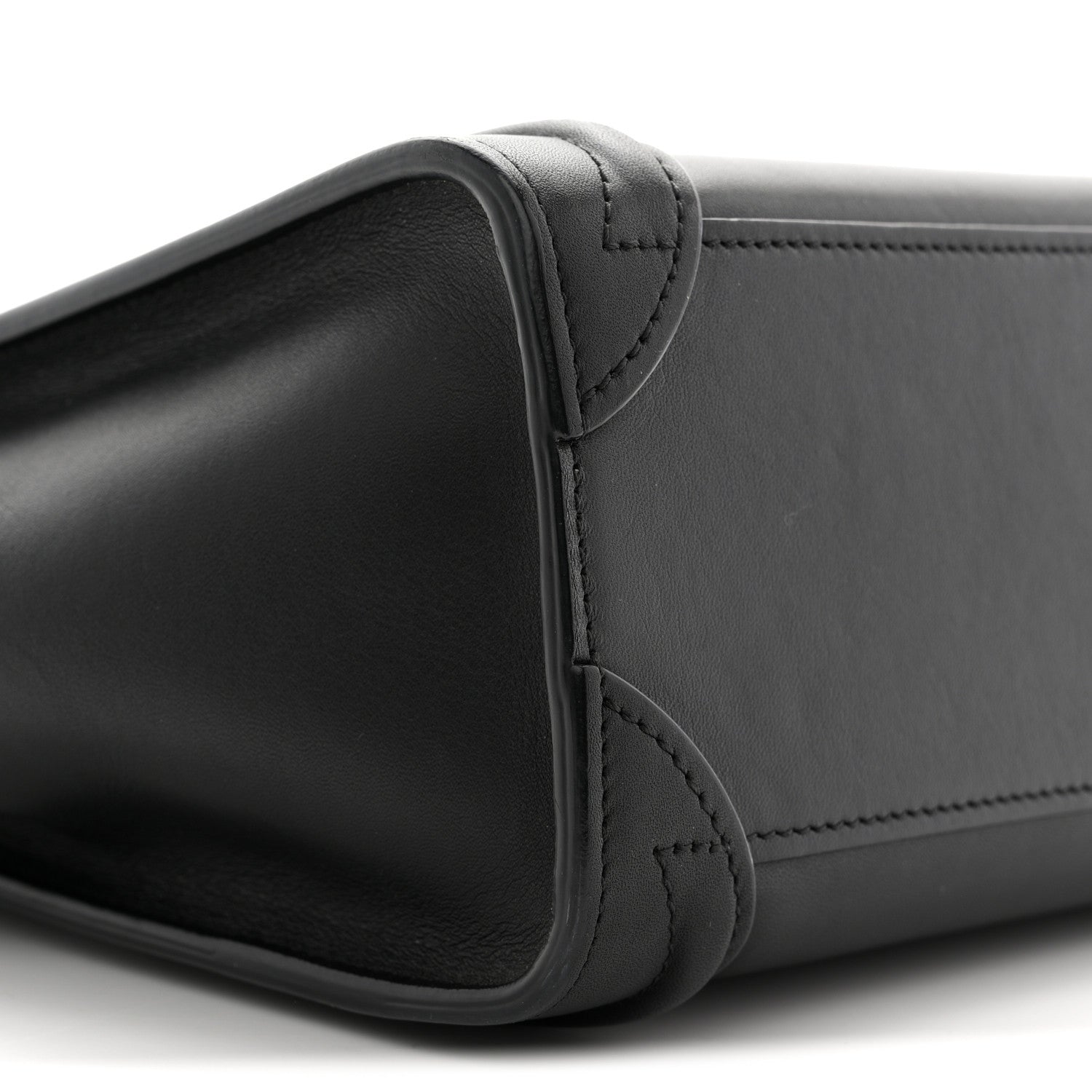 Smooth Calfskin Nano Luggage Black