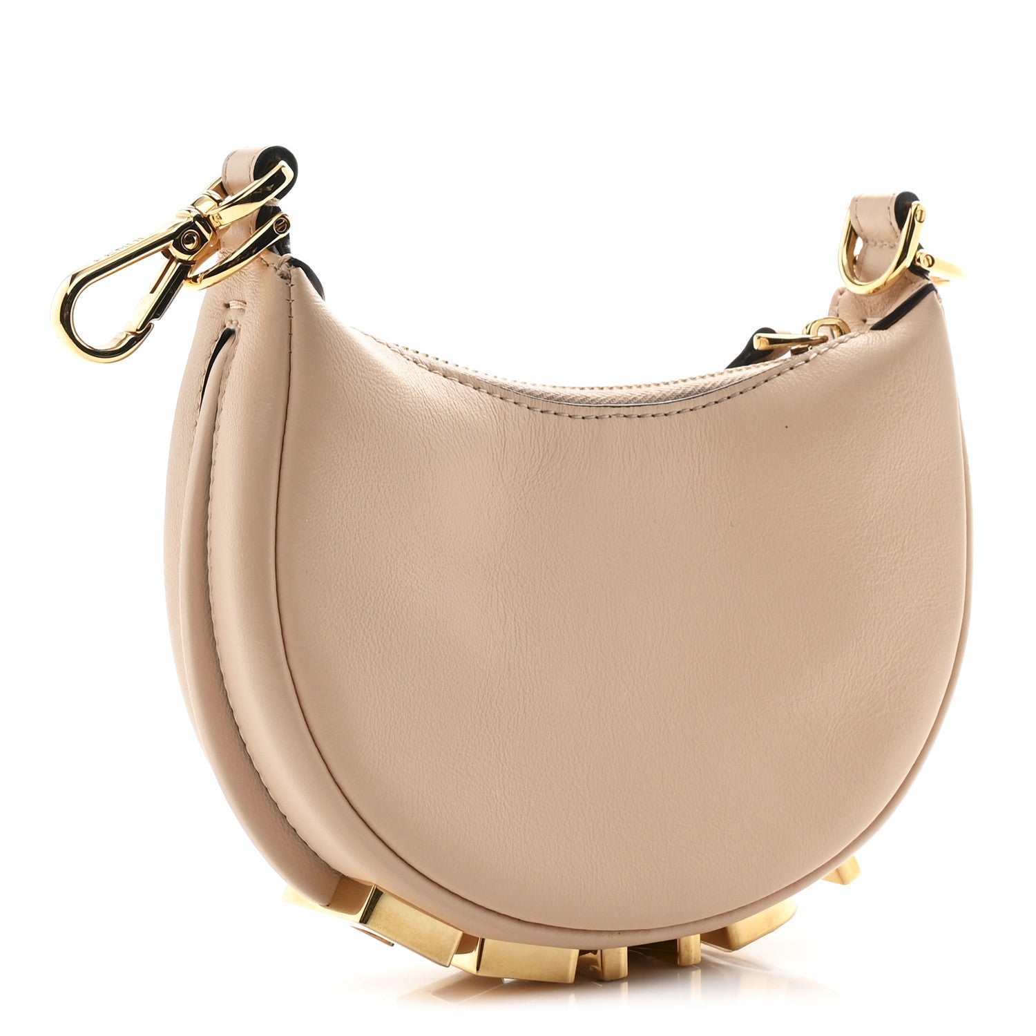Vitello Grace Matte Nano FNDIgraphy Hobo Charm Light Rose