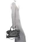 Agneau Giant 12 Gold Hardware City Gris Fossile