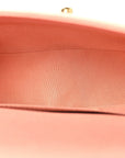Caviar Quilted Small Boy Flap Light Pink