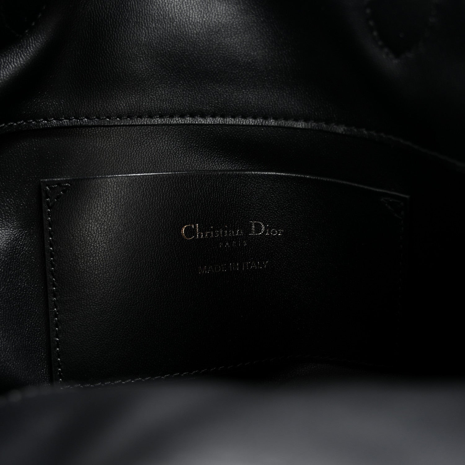 Smooth Calfskin Vintage Flat Macrocannage Small Toujours Vertical Tote Black