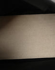 Cotton Canvas Satin Calfskin S Navy Cabas Natural Black